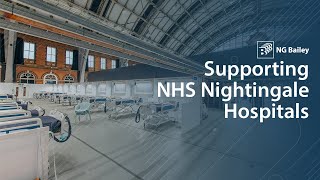 Offsite Manufacture Supporting NHS Nightingale Hospital Projects  NG Bailey [upl. by Lauraine]