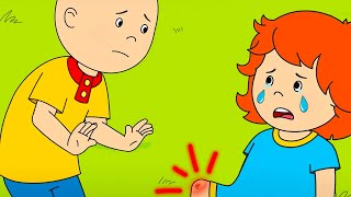 Caillou Hurts Rosie  Caillou Cartoon [upl. by Vanya]