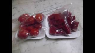 HOW TO PRESERVE TOMATOES FOR LONG TIME FROZEN TOMATOES [upl. by Pain]