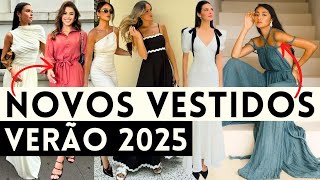 ðŸ”´OS NOVOS VESTIDOS DA MODA NO VERÃƒO 2025  TENDÃŠNCIAS DE VESTIDOS 2025 [upl. by Adnowal]