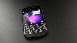 BlackBerry Q10 Unboxing And First Look [upl. by Bronk]