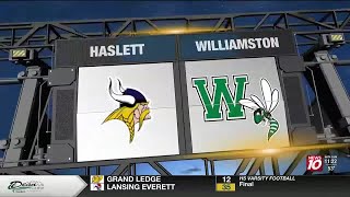 HIGHLIGHTS Haslett holds off Williamston to win 3521 [upl. by Dyana]