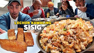 CRISPY LECHON KAWALI SISIG FAMOUS CRISPY PORK SISIG [upl. by Sid]