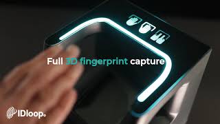 CFS flatscontactless 3D fingerprint scanner [upl. by Fairfield145]