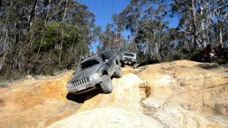 2012 Australian Jeep Jamboree WJ Grand Cherokee highlights [upl. by Isak]