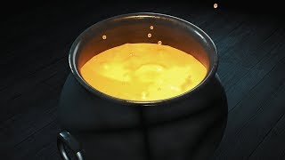 C4D Simple Boiling Liquid  Cinema 4D Halloween Tutorial Free Project [upl. by Charlot149]