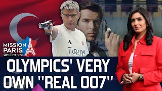 Paris Olympics Gearless Türkiye Shooter Triggers Epic Meme Fest  First Sports With Rupha Ramani [upl. by Peoples186]