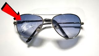 How to Remove Scratches from Sunglasses [upl. by Toshiko]