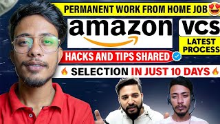 🔥AMAZON WORK FROM HOME JOB🔥  TOP STRATEGIES TO CLEAR TEST  🔴AMAZONIAN  YOUTUBER Arhaankaifi [upl. by Ahsenak]