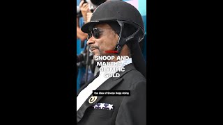 Snoop Dogg amp Martha Stewart steal the show at Paris Olympics [upl. by Morly595]