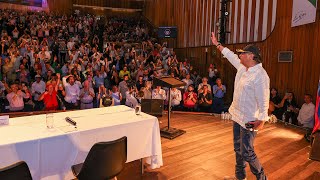 Presidente Petro entrega el nuevo edificio de la Facultad de Ciencias Humanas de la UIS Bucaramanga [upl. by Wardieu]