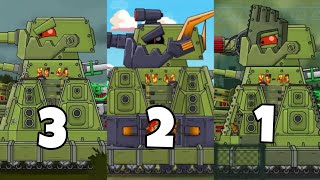 Kv44M 2023 all versions evolution in tank cartoon [upl. by Myrna952]