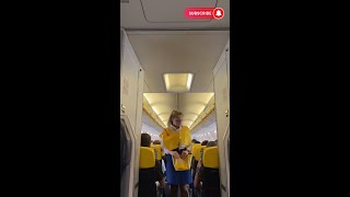 Safety demo timelapse Ryanair [upl. by Satterfield]