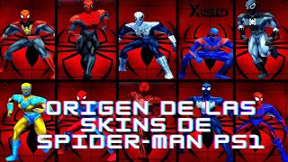 Origen de los Trajes de Spiderman PS1 [upl. by Eleira602]