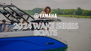 Yamahas 2024 Wake Series Boats [upl. by Gahl]