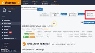 How to send funds from bitconnect to coinbase [upl. by Koehler]