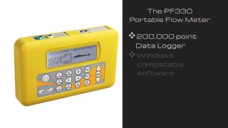 Micronics The PF330 Portable Flow Meter [upl. by Vaenfila429]