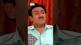 Jethalal ne Bapuji ki Pol Khol di tmkoc funny relatable shorts relatives reels friends [upl. by Lonni]