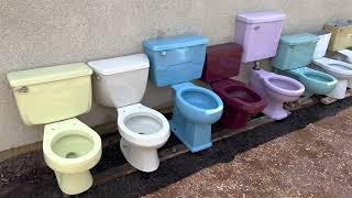 Flushing More Of My Toilet Collection [upl. by Eveleen734]