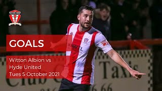 GOALS  Witton Albion 42 Hyde United [upl. by Cheri119]