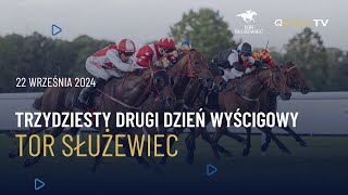 32 dzień wyścigowy  Tor Służewiec  22092024 [upl. by Ahtabat]