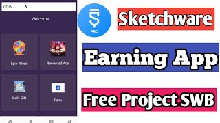 earning app sketchware free project swb file  sketchware earning app all project free swb file [upl. by Linoel]