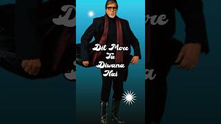 quotAmitabh Bachchans Evergreen Hit Songquot Dil Mere Tu Diwana Hai 🎶 shorts amitabhbachchan status [upl. by Damaris9]