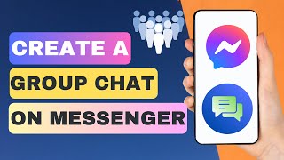 How To Make A Group Chat On Messenger  Create Facebook Messenger Group [upl. by Akimad]