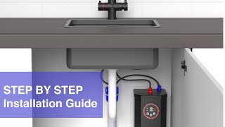 How to install a 3 in 1 boiling water tap 12 step guide [upl. by Fortna386]