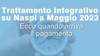 Trattamento integrativo Inps Maggio 2023 quando arriva [upl. by Mixam195]