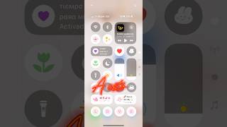 IOS 181 Personalización 🎧🧸🌸💕 Centro de Control IPhone ✨ [upl. by Olag]