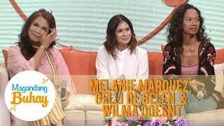 Melanie Gelli and Wilmas thoughts about live in relationships  Magandang Buhay [upl. by Kcirdde]