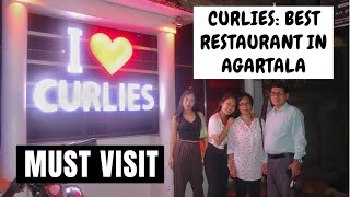 Curlies Restoraa Agartala  Tripuras Best Seafood Restaurant  First Time Mom amp Dad ate Octopus [upl. by Haeel]