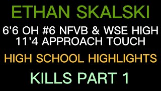 ETHAN SKALSKI  2024 HIGH SCHOOL HIGHLIGHTS PART 1 [upl. by Ahsatniuq]