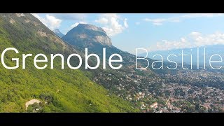 Grenoble Bastille 4k  Mavic Air  France [upl. by Beata756]