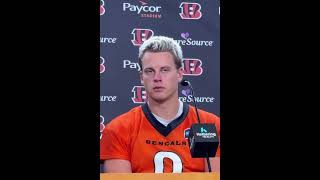 Joe Burrow Hopes to be a MORE VOCAL Leader for Bengals After 03 Start [upl. by Aydin]