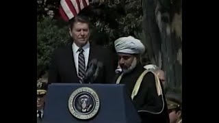 HIS MAJESTY SULTAN QABOOS SPEECH AT USA 1983 [upl. by Yeltihw]