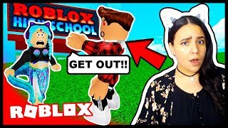 I GOT KICKED OUT OF ROBLOX HIGH SCHOOL BACK TO SCHOOL SHOPPING  Roblox High School Roleplay [upl. by Leonerd501]