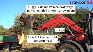 Ciągnik do ładowacza powinien mieć joystick z rewersem jak Case IH Vestrum caseihagriculture [upl. by Ientruoc]