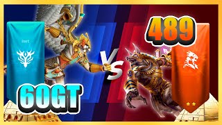 60GT vs 489 FINAL DA LÍGA DE OSÍRIS ROUND 2  Rise of Kingdoms [upl. by Ajiat249]