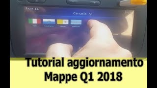 aggiornamento mappe medianav here Q1 2018 con il plus 42 [upl. by Itch750]