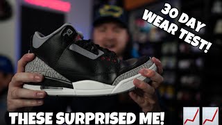 I WORE THE 2024 JORDAN 3 “BLACK CEMENT” FOR 30 DAYS STRAIGHT YOU WILL BE SURPRISED HOW THESE DID [upl. by Akanke]