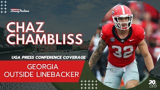 Chaz Chambliss says Georgia has the best offense in the country [upl. by Ekusoyr]