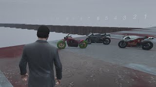 Which Motorcycle Can Easily Pass 20 Containers The Tough Test  Gta 5 [upl. by Noraj]