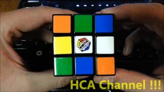 Solucion del cubo de rubik en 2 movimientos [upl. by Anaehs485]