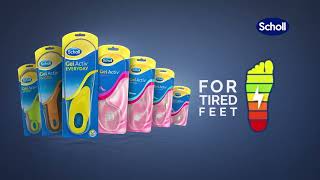 Scholl Gel Activ® Insoles for all day comfort [upl. by Halsy]