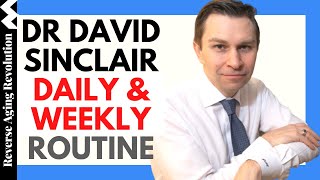 DAVID SINCLAIR quotDaily amp Weekly Routinequot  Dr David Sinclair Interview Clips [upl. by Ardin]