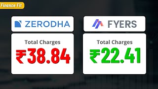 Fyers Brokerage Charges 2024  Fyers Trading Platform Review  Fyers vs Zerodha vs Upstox vs Groww [upl. by Ramal56]