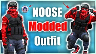 GTA5 I NEW Red NOOSE Modded Outfit Tutorial NOOSE CEO Armor amp MORE [upl. by Hughmanick]