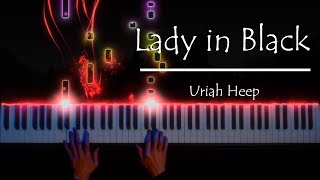 Uriah Heep  Lady in Black Piano Cover [upl. by Aleinad]